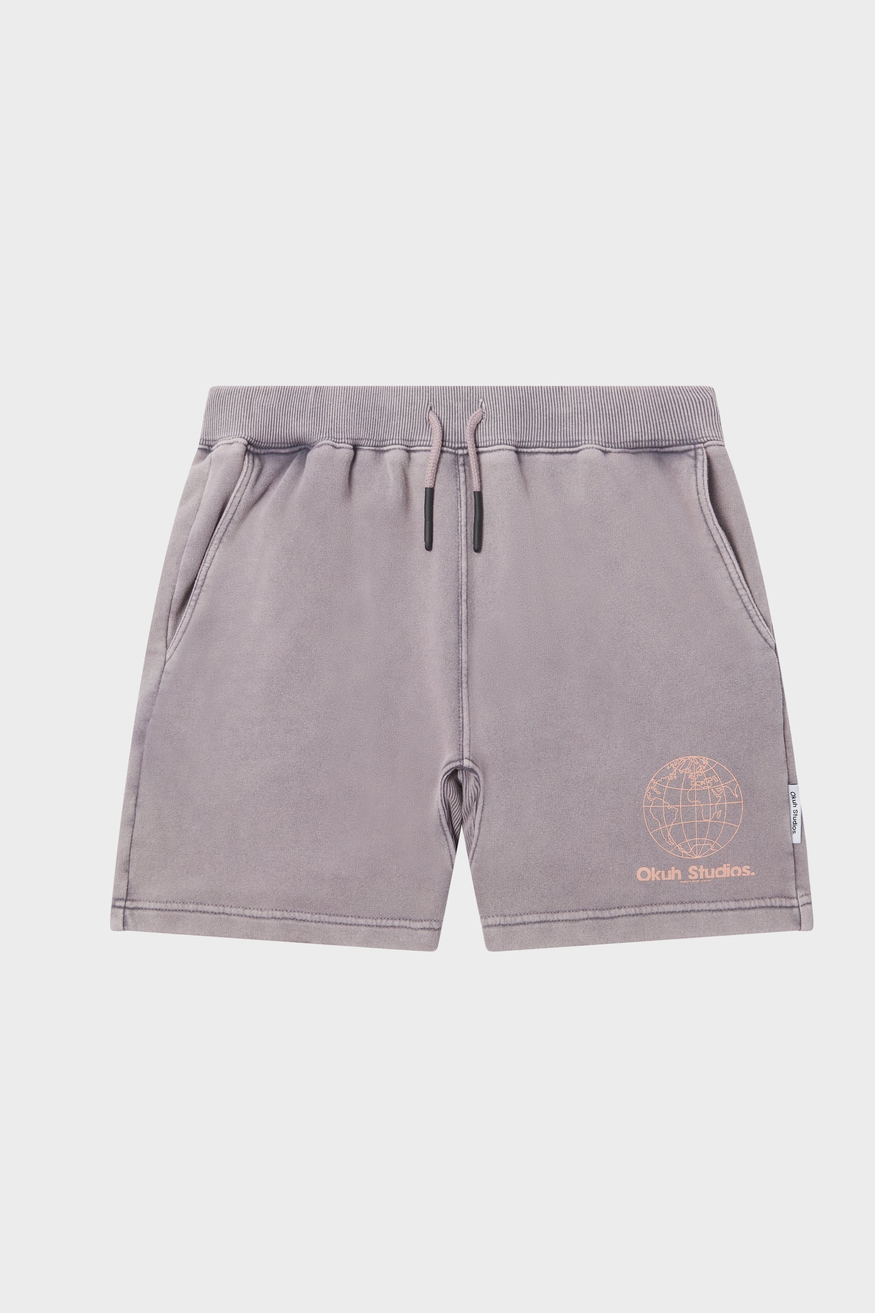 WASHED ZEN MAUVE SHORT