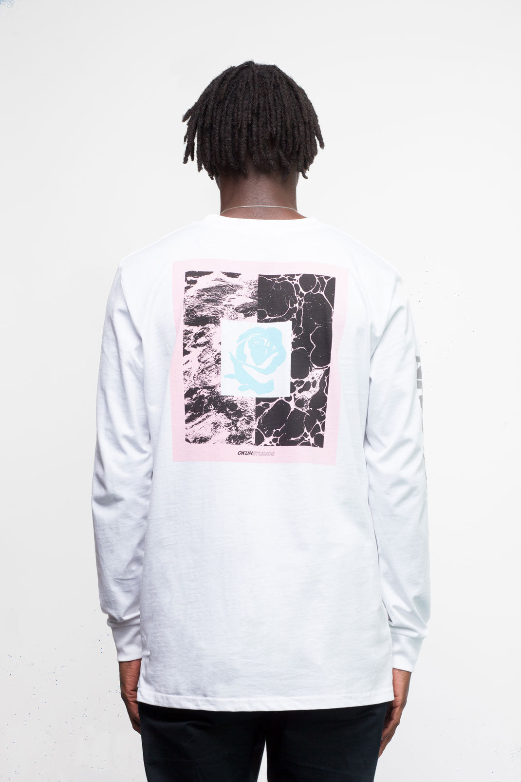 White Never Again Long Sleeve T-Shirt