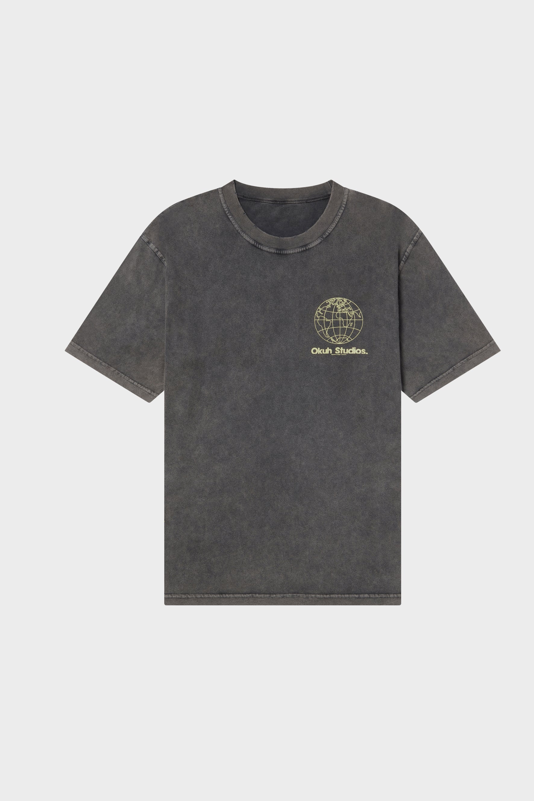 Black Acid Wash T-Shirt