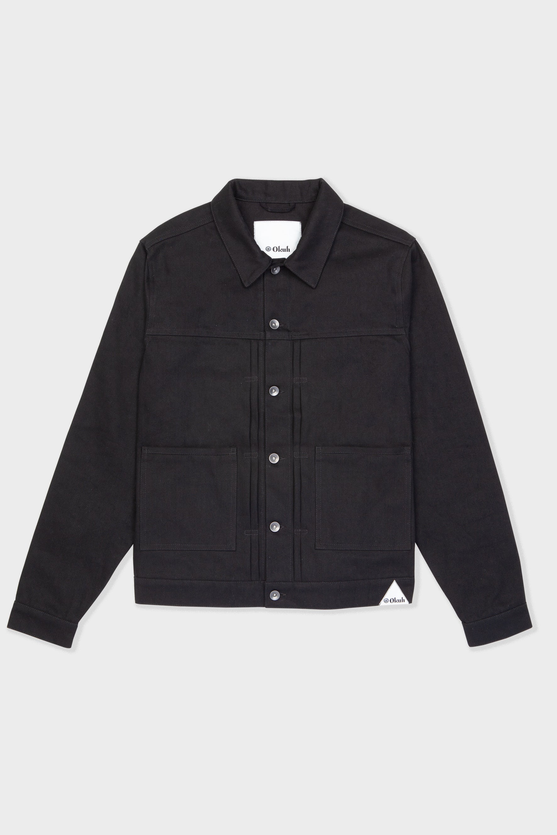 Akari - Black Denim Western