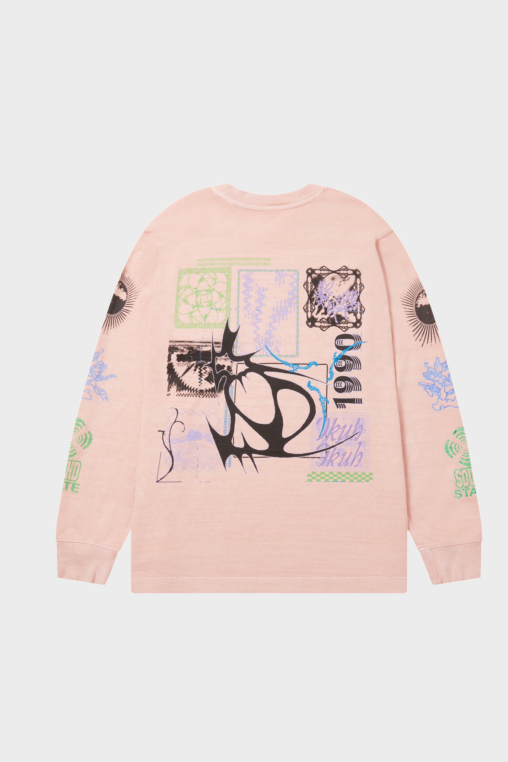 Okuh 1990 Over Dyed Long Sleeve tee