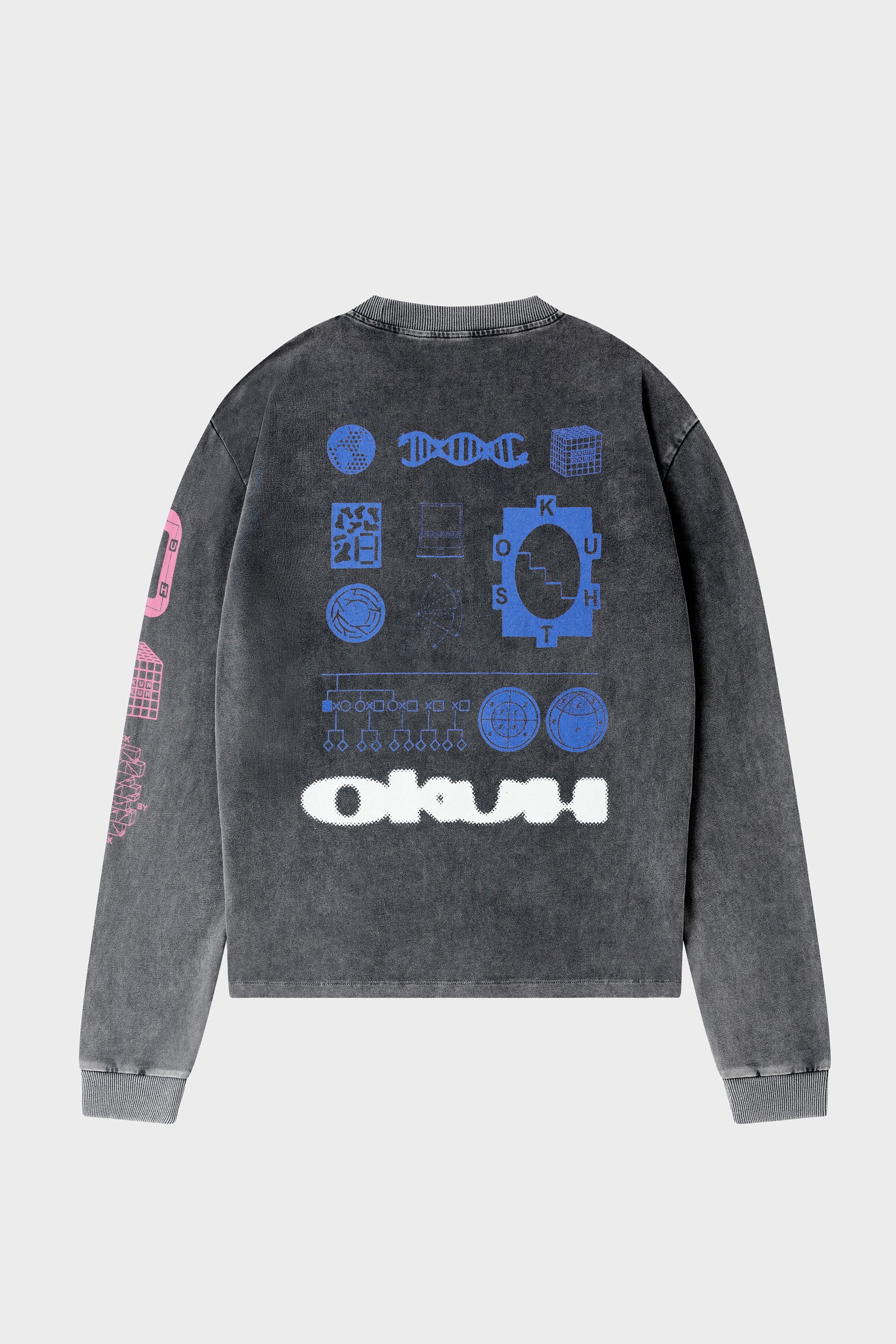 Okuh High Frequency Black Acid Wash
