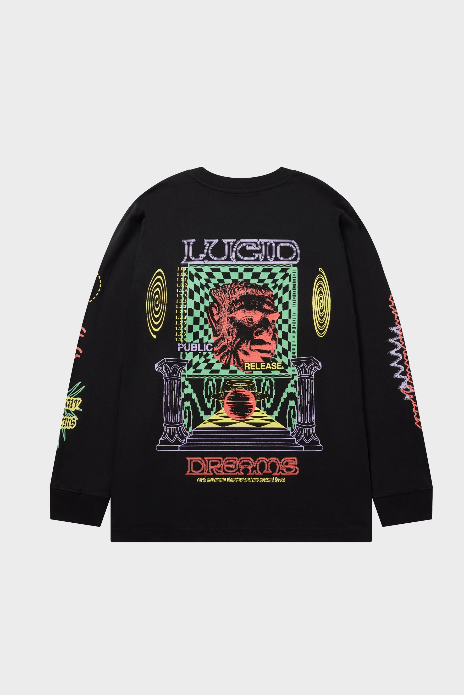 Okuh Lucid Dreams Black Long Sleeve