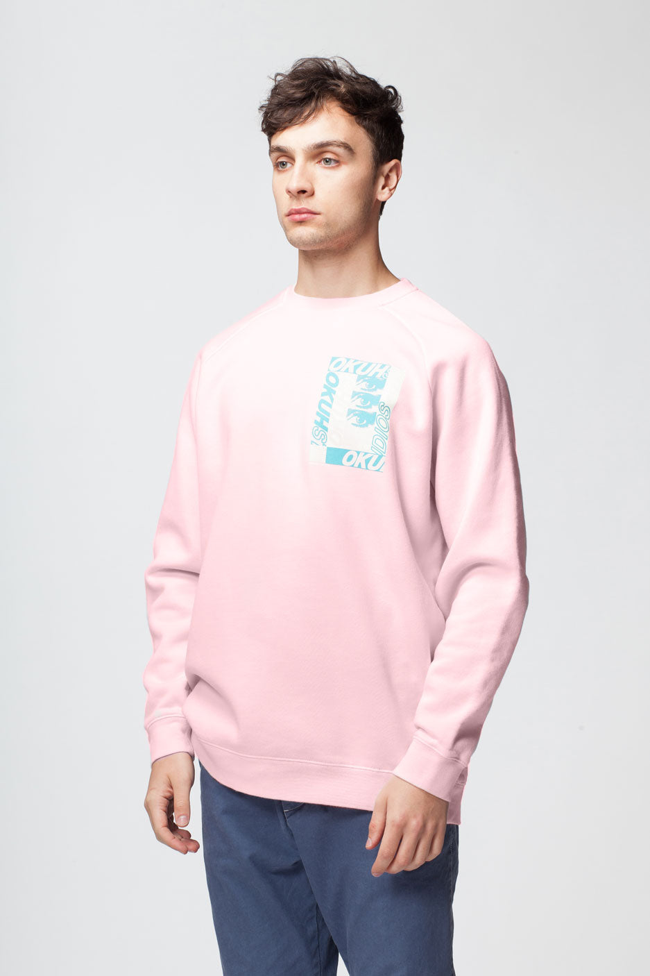 Pink Stratosphere Crew Sweatshirt - okuhstudios