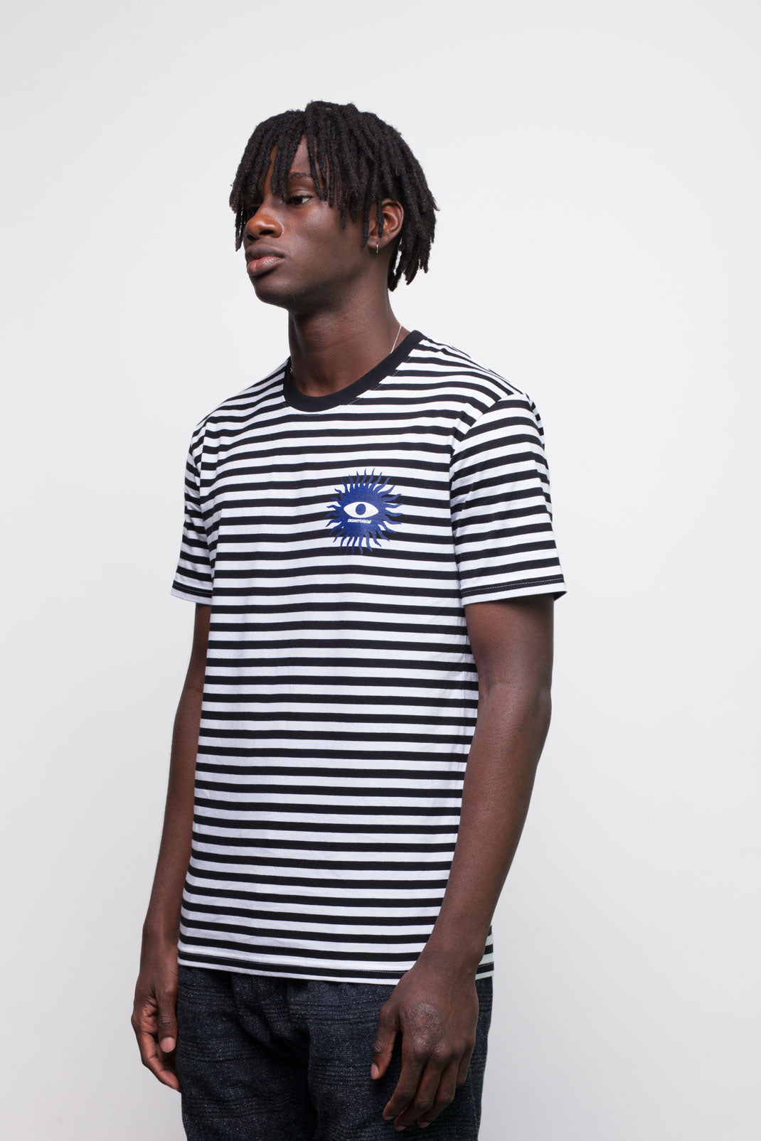 Stripy Eye T-Shirt - okuhstudios