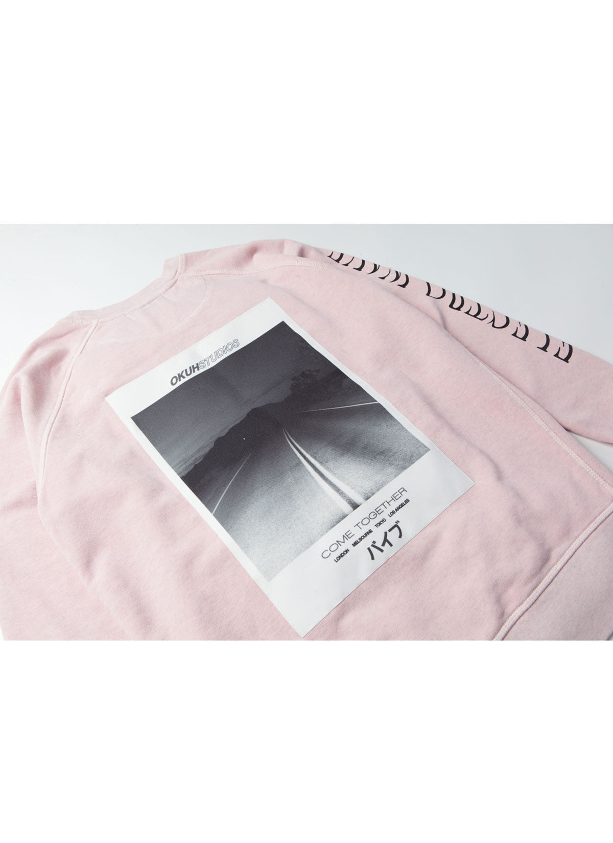 Electrowave Pink Sweatshirt - okuhstudios