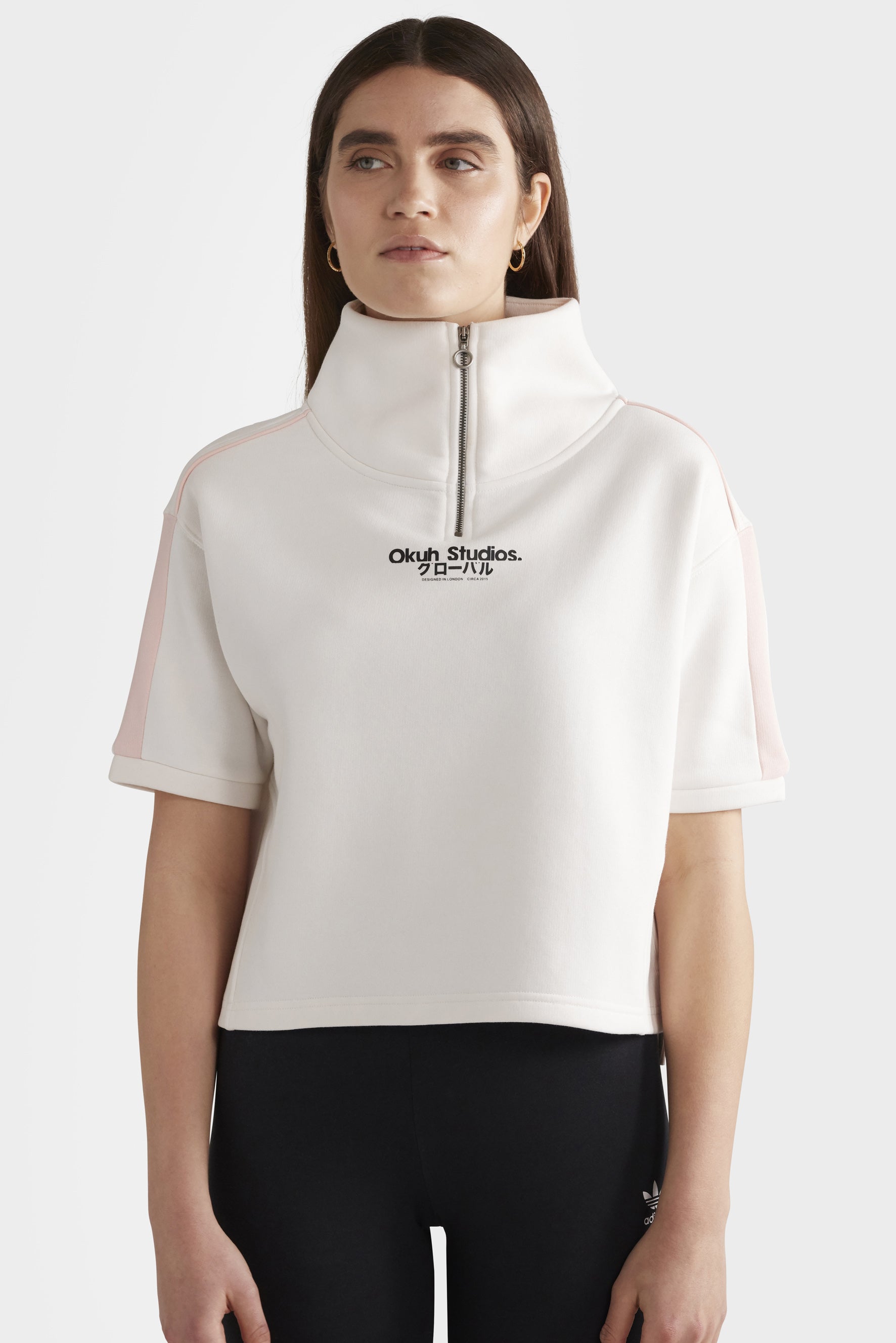 Oversized Short Sleeved Sweatshirt